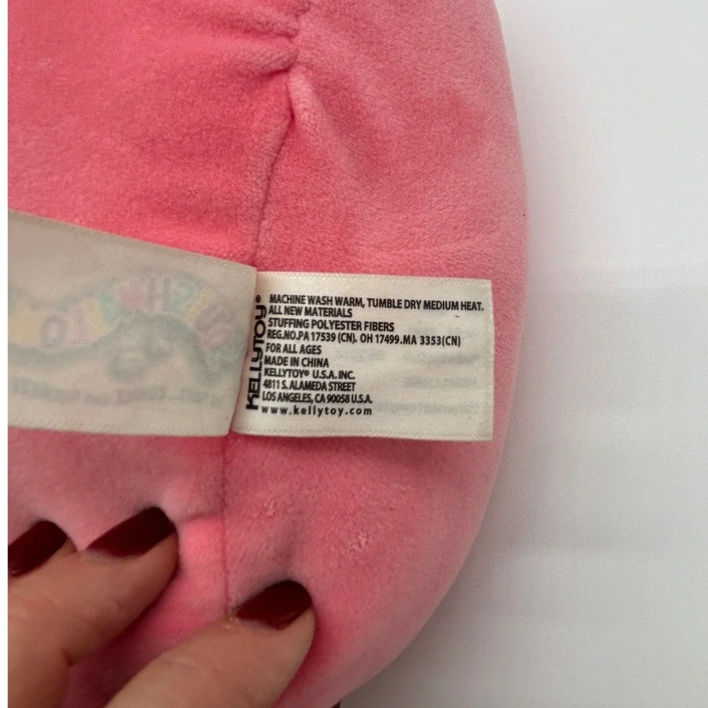 Squishmallows Piper‎ the Pink Penguin Animal 8 inch Smiling Face